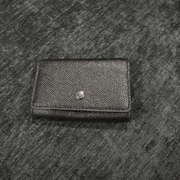 Coach Black Leather Key Holder - Picture 2 of 4